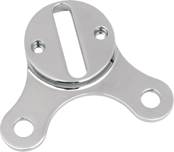2.4(r) Gauge Mount Chrome 3.5(r) For Center-to-center Riser Chrome, 1, nordicamoto.ro