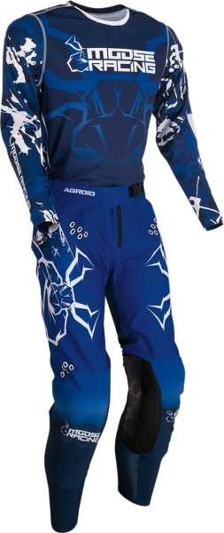 Pantaloni Moose Racing Agroid Blue/White 38, 2, nordicamoto.ro