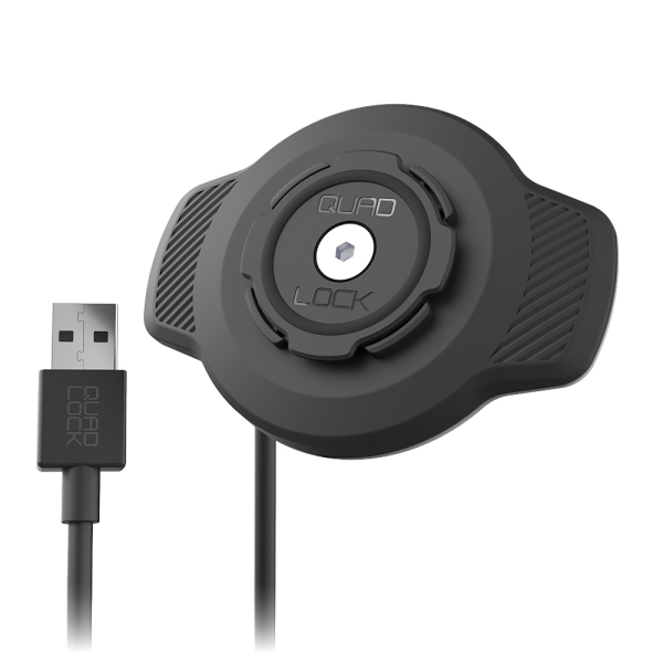 Cap de încărcare inductiv wireless Quad Lock impermeabil, 1, nordicamoto.ro