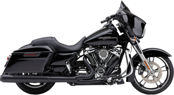 Powr-flo 2:1 Exhaust System Black, 1, nordicamoto.ro