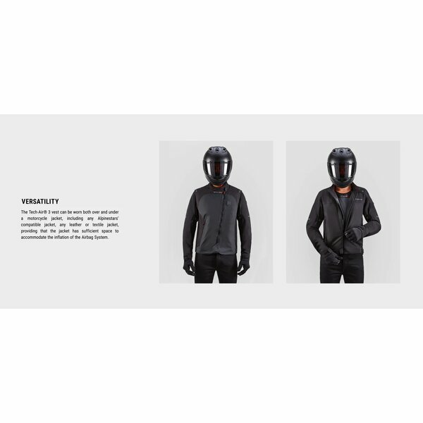 Vesta Airbag Alpinestars Tech-Air 3 Negru/Gri Inchis-8
