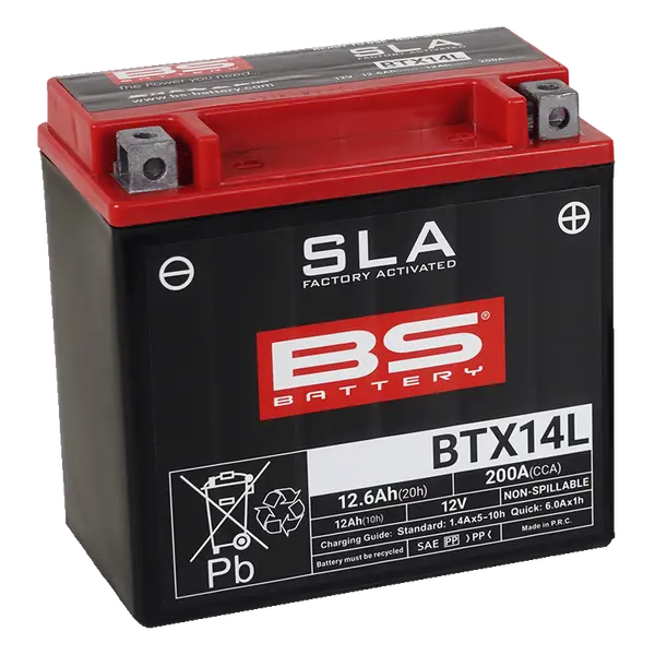 Sla Factory-activated Agm Maintenance-free Batteries Black-1