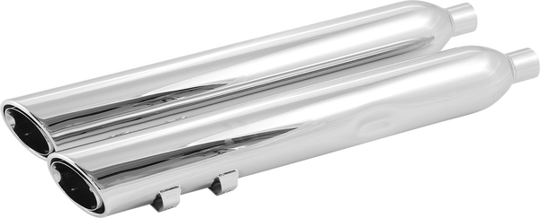 909 Uppercut Slip-on Mufflers Chrome, 2, nordicamoto.ro