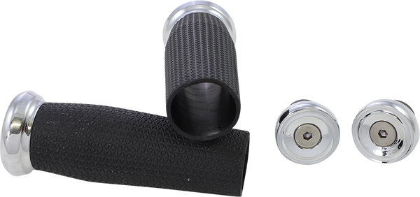 Thresher Handlebar Grips Black, 1, nordicamoto.ro