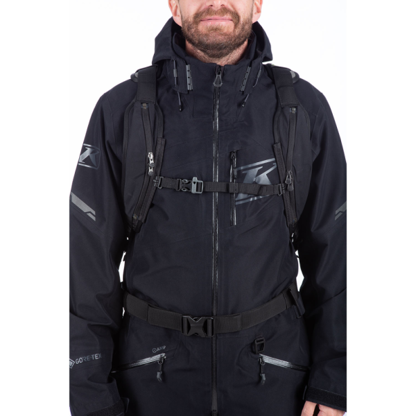 Rucsac Snowmobil Klim Krew 16 Black - Knockout Pink-18