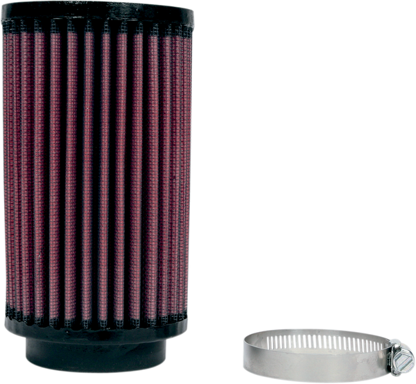 Universal Clamp-on Air Filter Black, Red, 1, nordicamoto.ro