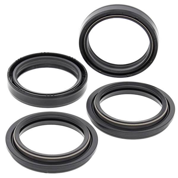 Set garnitură de ulei/garnitură antipraf pentru furcă, negru, 1, nordicamoto.ro