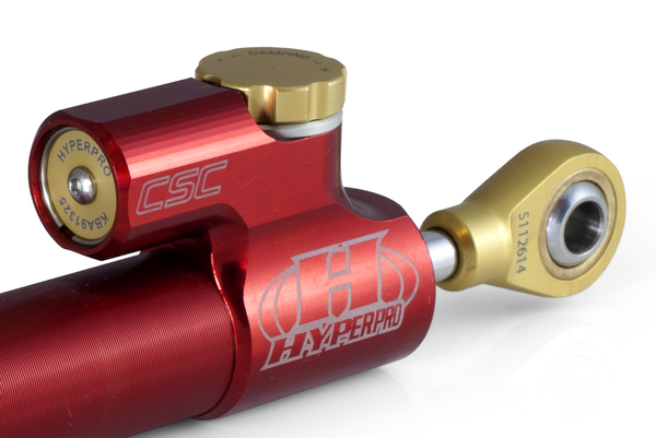 Csc Steering Damper Red, 2, nordicamoto.ro