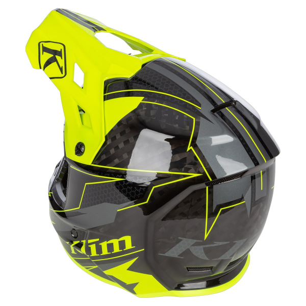 Casca Snowmobil Klim F3 Carbon ECE Wraith-7