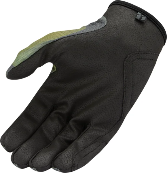 Manusi Textil/Piele Icon Hooligan™ Black/Green 3XL, 1, nordicamoto.ro