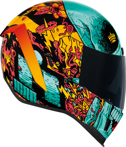 Casca Icon Airform Munchies Mips Green/Orange/Blue-11