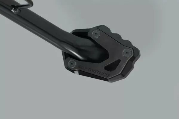 Sidestand Foot Extension Black, Silver -0