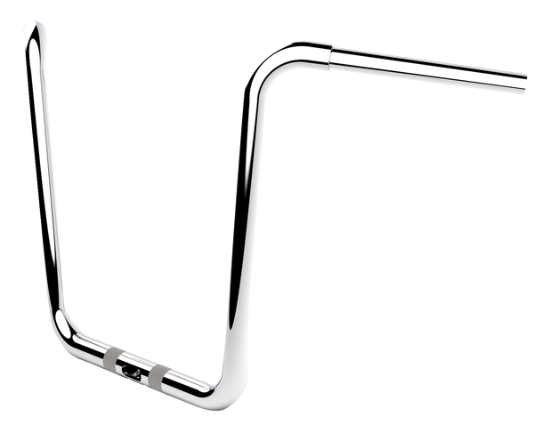 Twin Round Handlebar Silver, 1, nordicamoto.ro