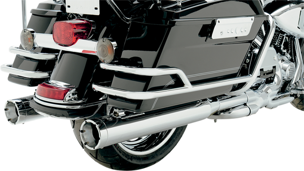 Monster Round Slip-on Muffler Chrome, 4, nordicamoto.ro