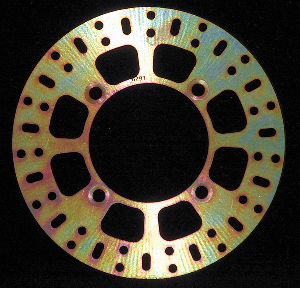 Brake Rotor Gold, Zinc, 1, nordicamoto.ro