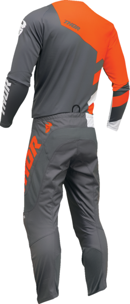 Youth Sector Checker Jersey Gray, Orange -3
