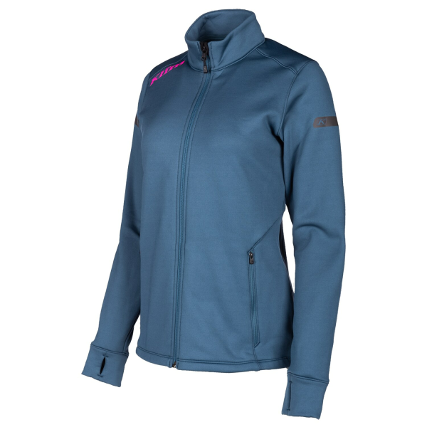 Geaca Snowmobil Dama Klim Sundance Mid Layer Petrol - Knockout Pink-10