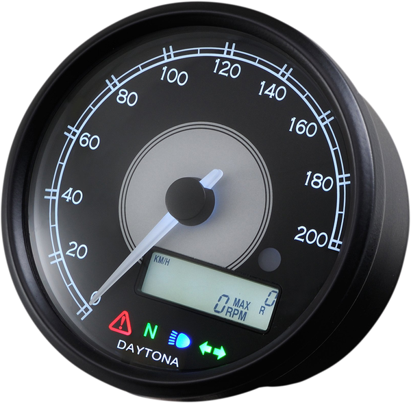 Speedometer Black, 3, nordicamoto.ro
