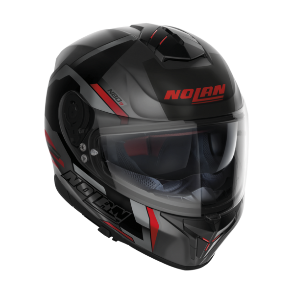Casca Moto Nolan N80-8 Flat Lava Gray - Black/Yellow-11