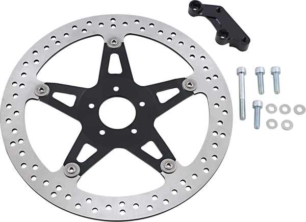 Big Brake Floating Rotor Kit Black, Silver, 1, nordicamoto.ro