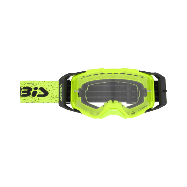 Ochelari Acerbis Vitrion Lentila Clara Galben Fluo, 1, nordicamoto.ro