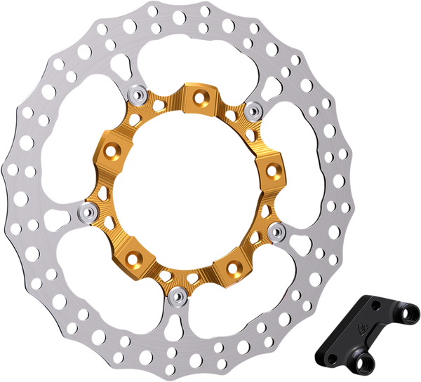 Big Brake 14(r) Full Floating Brake Rotor Kit Gold, 1, nordicamoto.ro