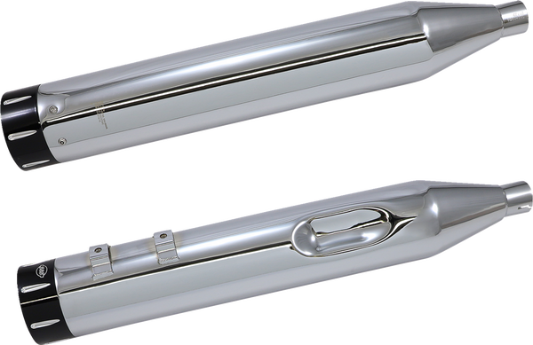 El Dorado Dual Exhaust System Black, 1, nordicamoto.ro