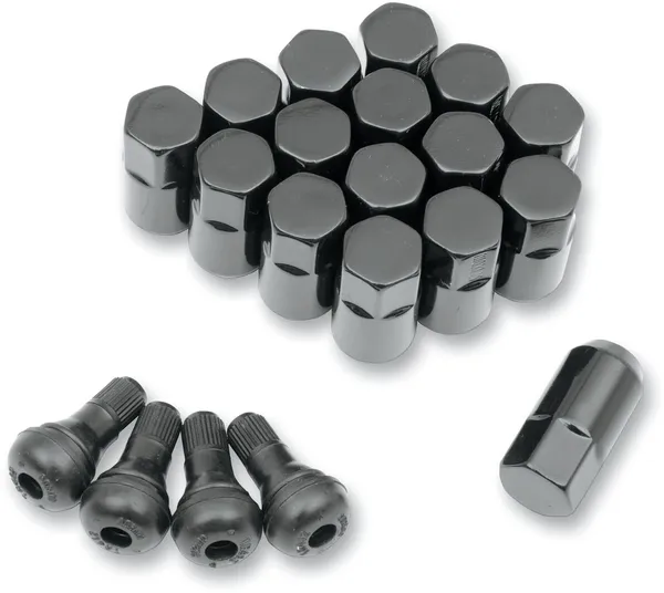 Atv-utv Wheel Lugnut Black -0