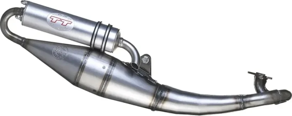 Hand Made Tt Stainless Steel Full-System Exhaust Silver, 1, nordicamoto.ro