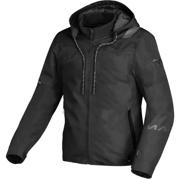 Geaca impermeabila Macna Racoon Negru/Gri camo XXL, 3, nordicamoto.ro