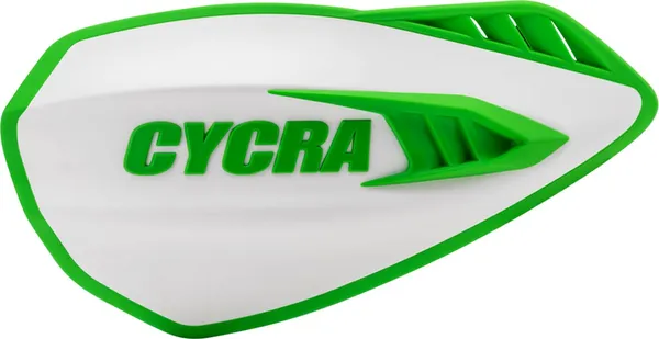 Cyclone Handguards Green, White-5