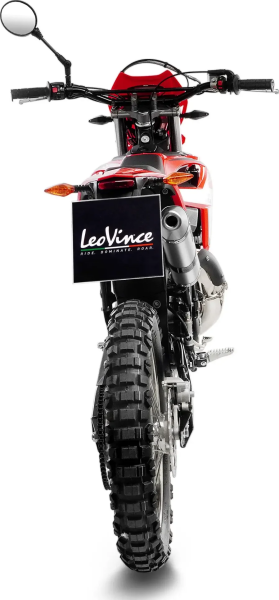 Tobă tip „slip-on” din oțel inoxidabil X-Fight pentru motoare în doi timpi, cu aspect de titan, 3, nordicamoto.ro