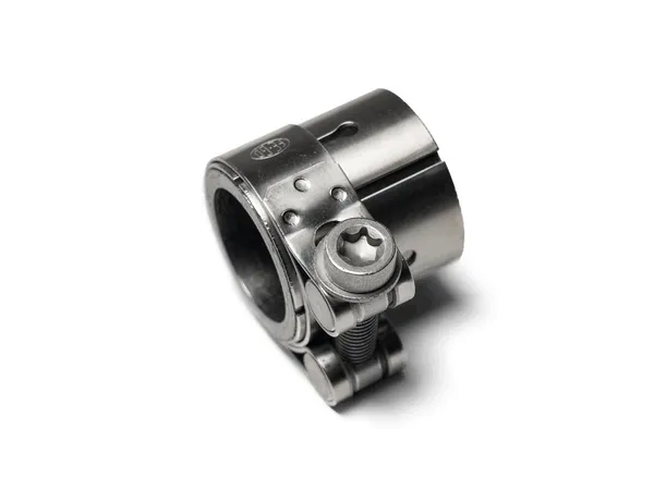 Replacement Exhaust & Muffler Clamp Silver -1