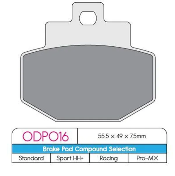 Odp Organic Brake Pads-0