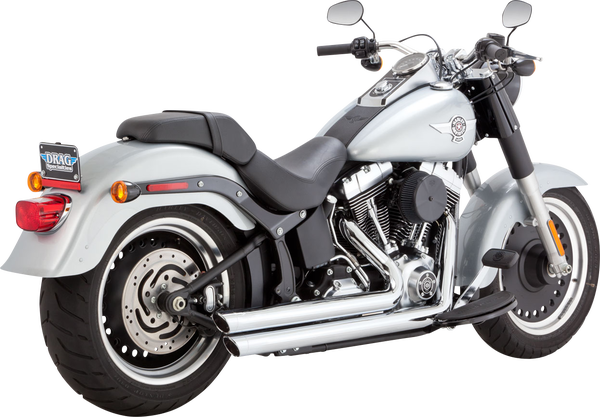 Big Shots Staggered 2-into-2 Exhaust System Black, 1, nordicamoto.ro
