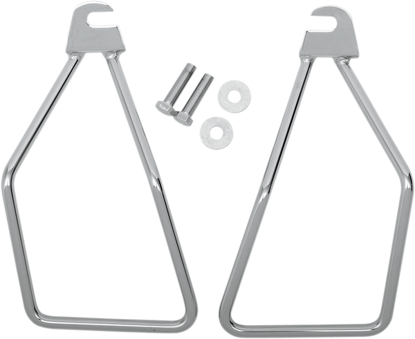 Universal Saddlebag Hard Mount Kit Silver, 1, nordicamoto.ro