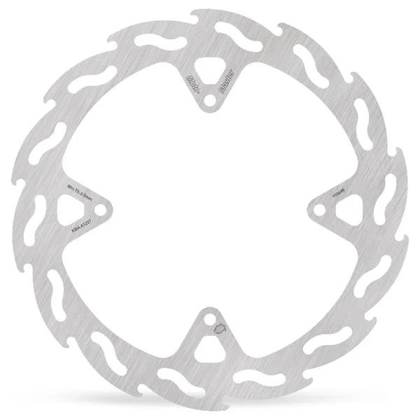 Flame Series Rotor Rear Stainless Steel