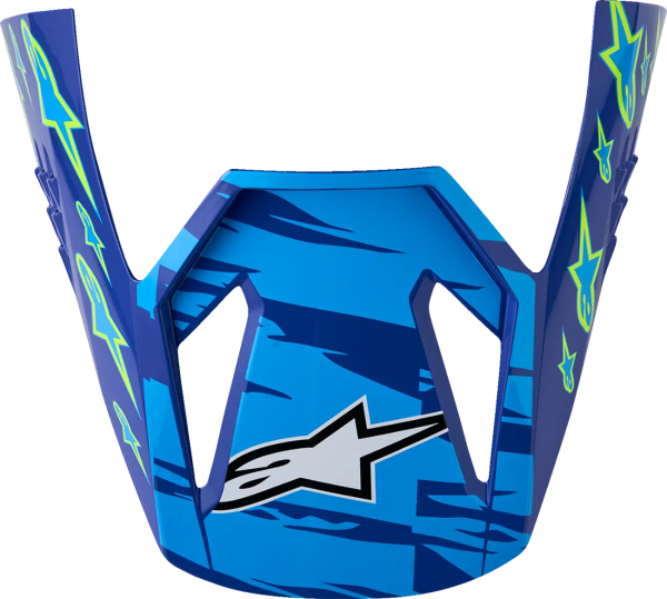 Cozoroc Casca Alpinestars SM3 Falcon Albastru/Negru/Roz/Galben, 1, nordicamoto.ro