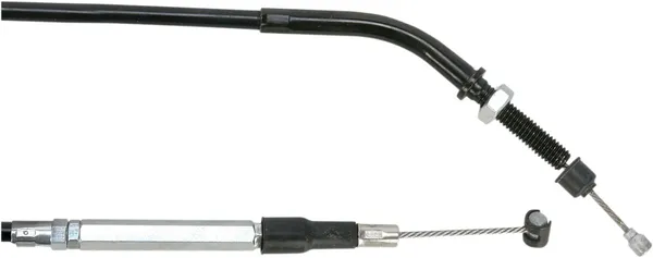 Black Vinyl Clutch Cable Black-0