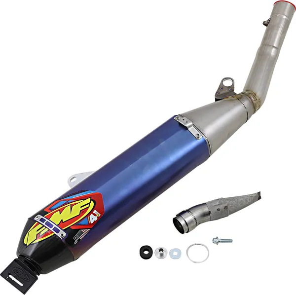 Factory 4.1 Rct Slip-on Muffler Anodized Blue-0