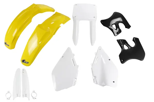 Full Body Replacement Plastic Kit White, Yellow