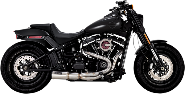 Hi-output 2:1 Exhaust System Matte Black, 1, nordicamoto.ro