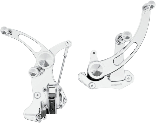 Forward Controls Silver +152 mm (+6') Forward, 1, nordicamoto.ro