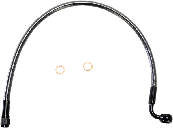 Alternate Length Designer Series Abs-specific Front Brake Line Kit Black, Black Pearl, 1, nordicamoto.ro