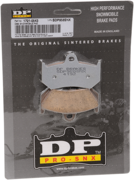 Sdp Pro-snx Hh+ Sintered Brake Pads-1