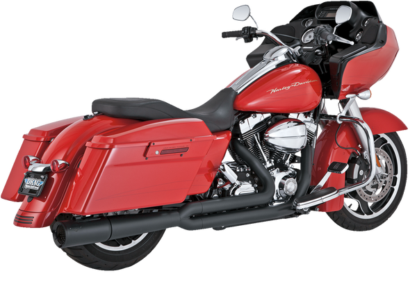 Pro Pipe 2-into-1 Exhaust System Black, 3, nordicamoto.ro