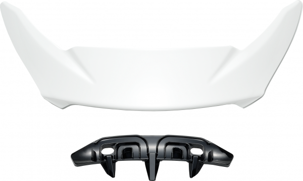 Spoiler superior casca SHOEI NXR2 Alb lucios-13