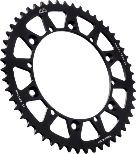 JT SPROCKETS Racelite Aluminum Rear Sprocket Black 