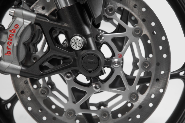 Front Axle Slider Set Black-1