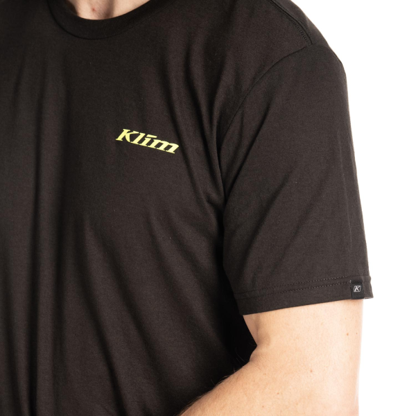 Tricou Klim Saddle Mountain Tri-blend Coyote Brown Heather - White-0